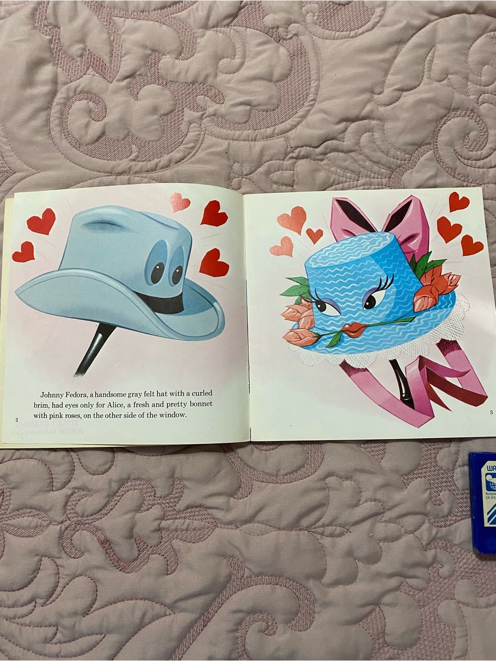Walt Disney Read-Along: Johnny Fedora and Alice Blue Bonnet with Blue Cassette - Picture 2 of 7